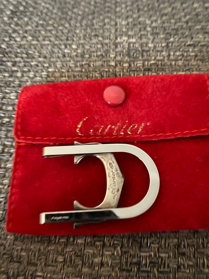 Cartier国内正規品レアマネークリップ　シルバー925 最終価格