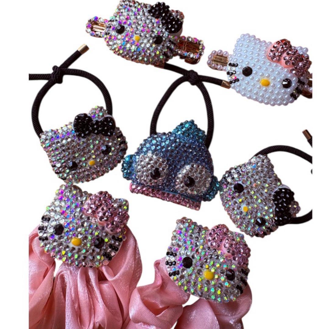 キラキラ☆ヘアアクセ7点セット