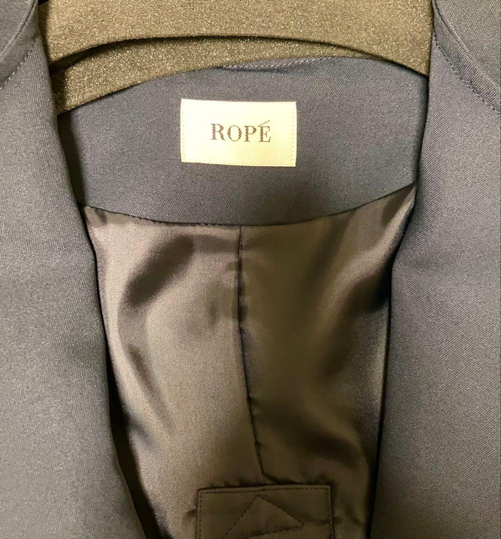 ROPE ロペ　ポリエステルチノノーカラーダブルコート