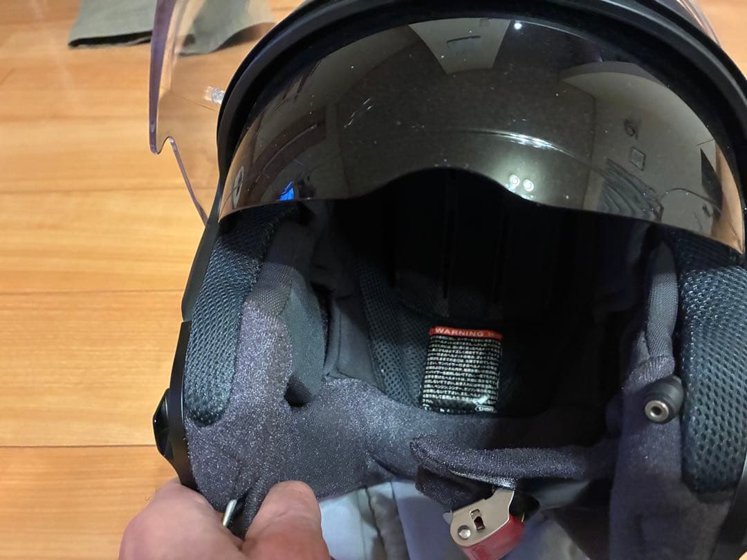 SHOEI ブラック ジェットヘルメット インカム付き