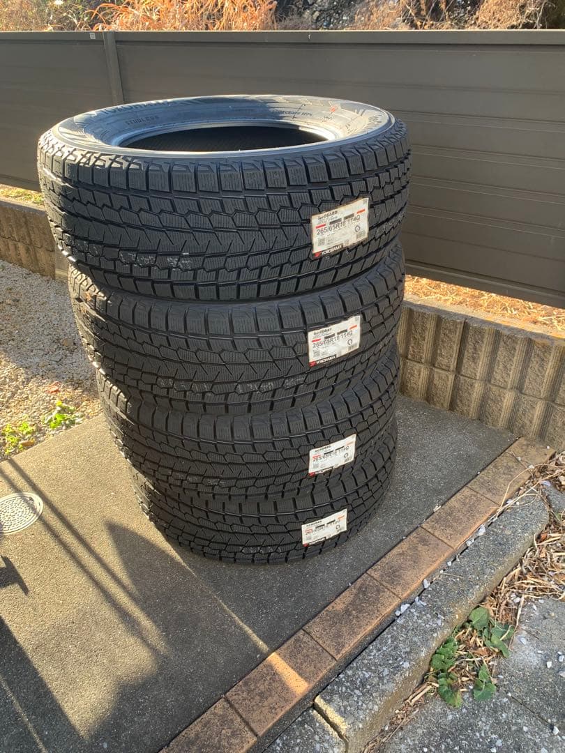 【専用】YOKOHAMA iceGUARD SUV G075 265/65R18