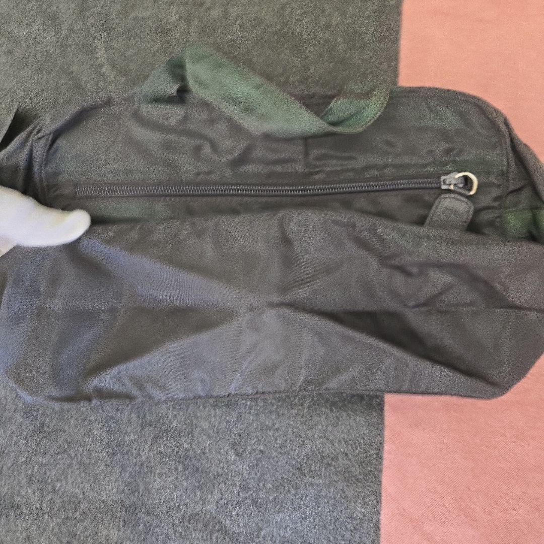 tatsu5955　PRADA カーキ ナイロンミニボストンバッグ