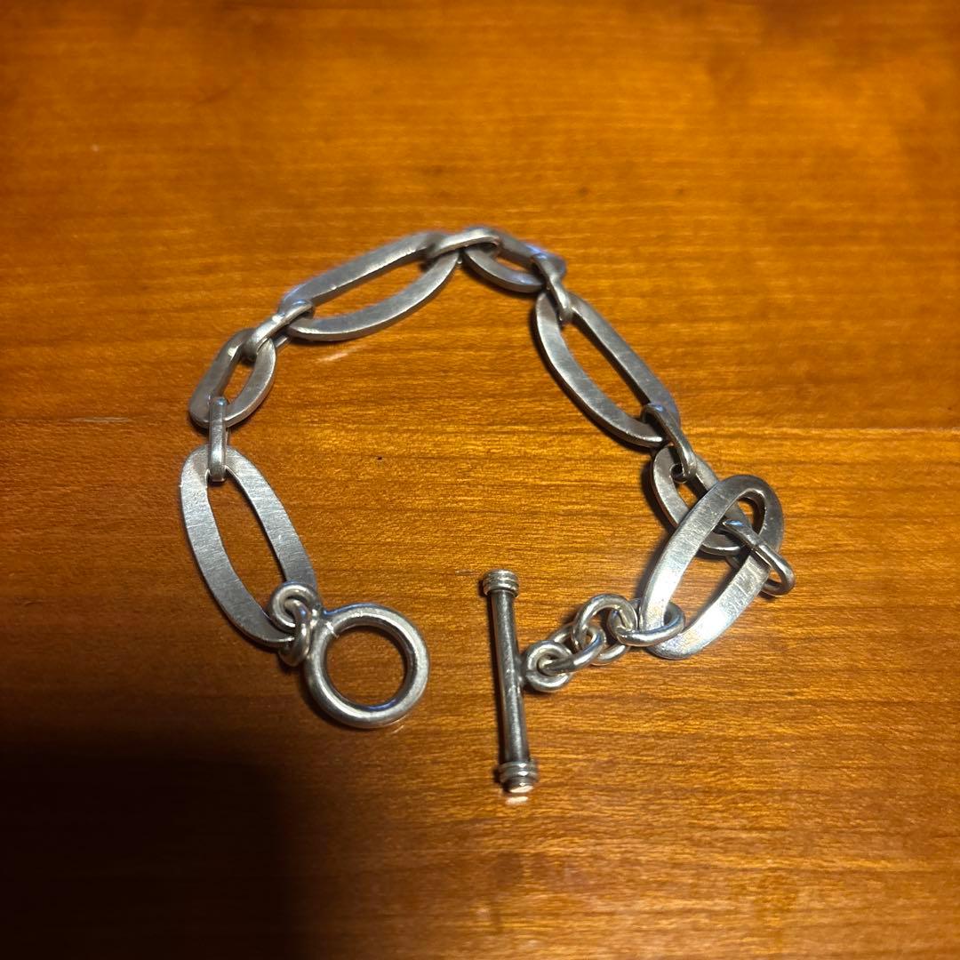 シルバー 925リンクチェーン ブレスレット アンカー silver925