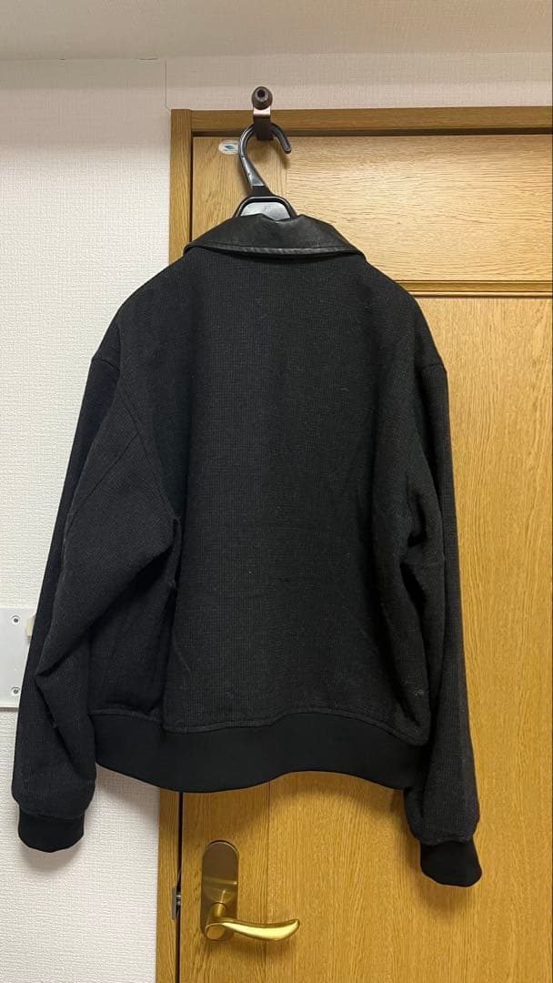 SINSSツイードショートブルゾン Sサイズ　チャコール