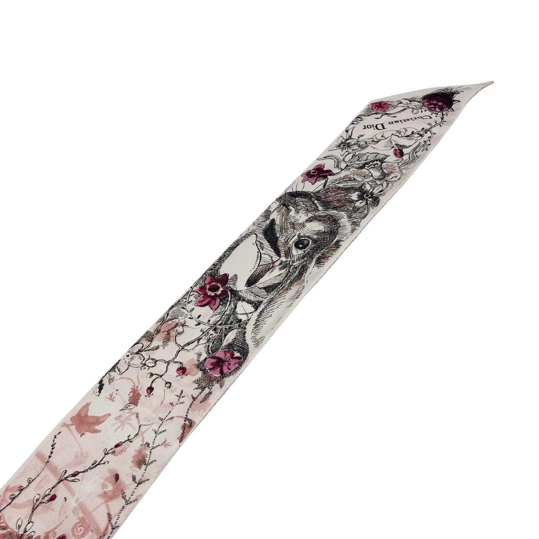 ⭐️美品⭐️ ディオール ジャルダン マジック ミッツァ スカーフ うさぎ