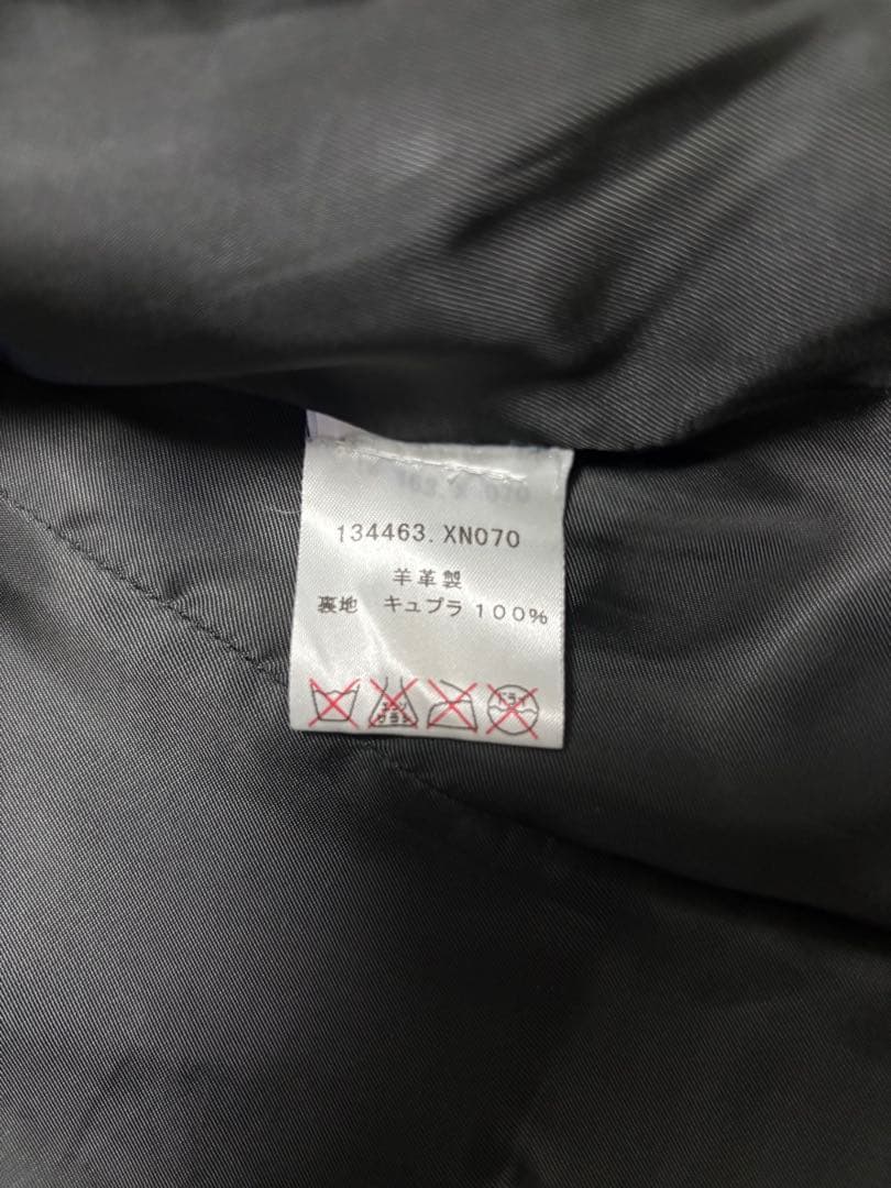 GUCCI ブラック レザージャケット