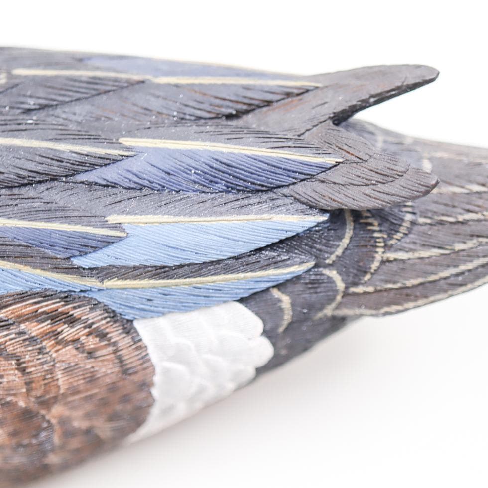 Wild Wings コールドキャスト 手描き彩色 デコイ バードカービング