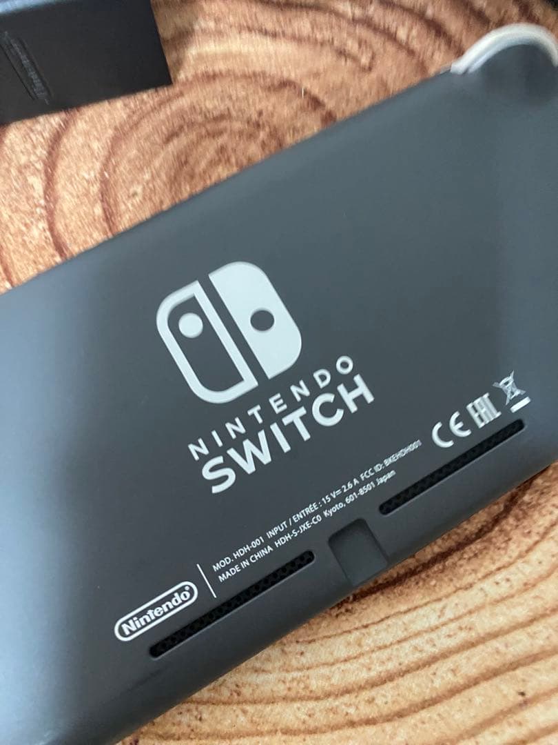 Nintendo Switch Lite グレー　本体　箱無し
