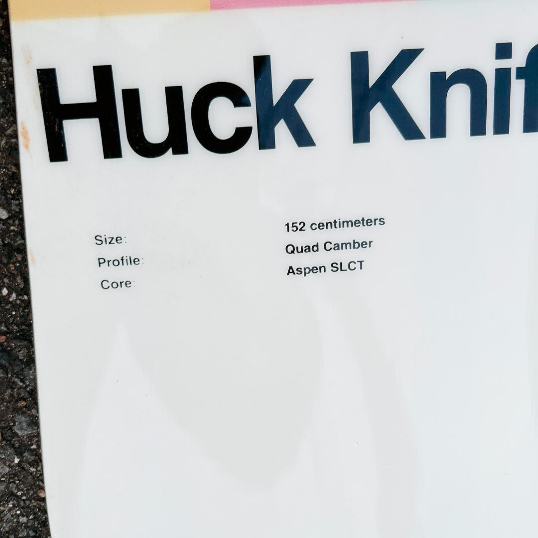 美品 スノーボード Salomon Huck Knife 150 スノボーセット