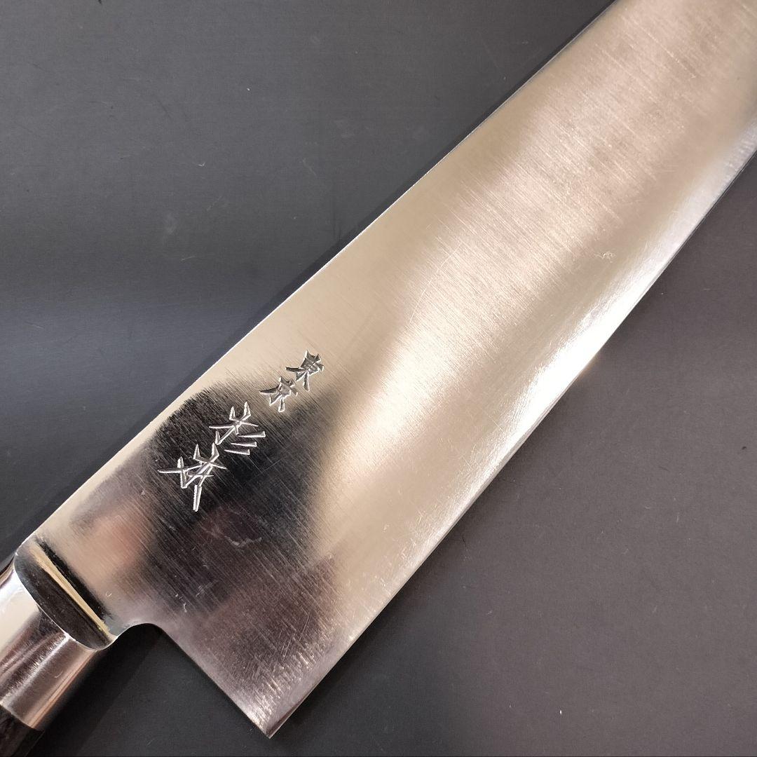 東京杉本 CM鋼 全鋼 CM2127 ツバ付 牛刀 27cm 包丁 研ぎ済み