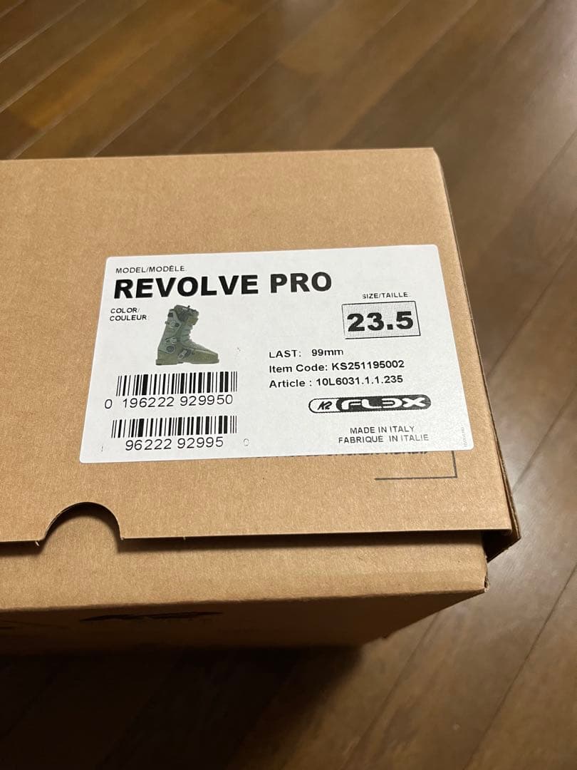 K2 FT フルチルト　サーモインナー　オーバーラップ　INTUTION