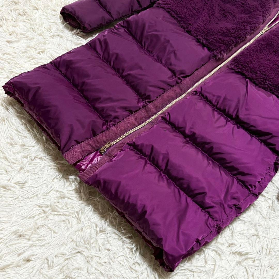 美品 ヘルノ ダウンコート 切り替え エコファー