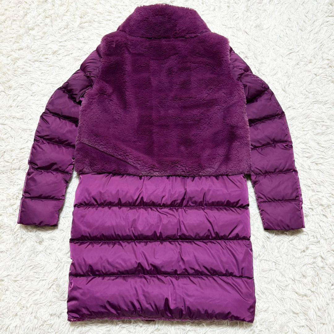 美品 ヘルノ ダウンコート 切り替え エコファー