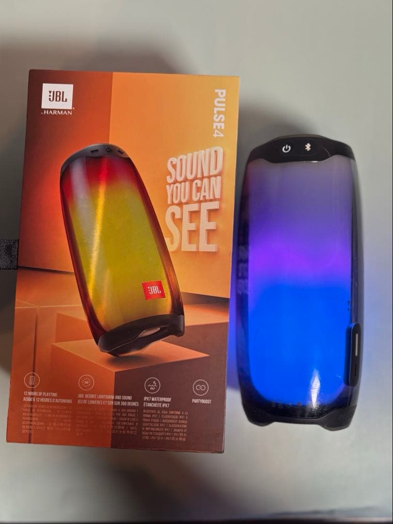 【420】JBL PULSE4 Bluetoothスピーカー　防水