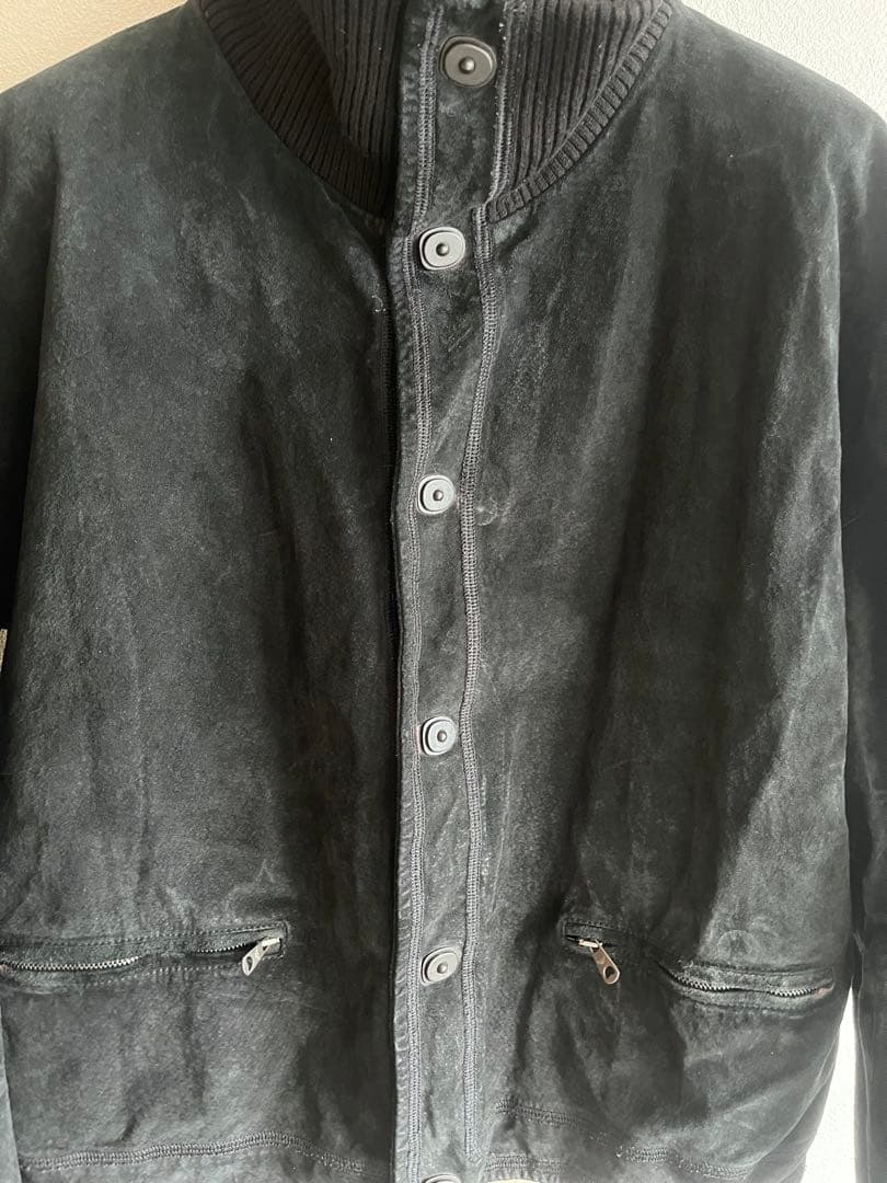 90s〜00s emporio armani バルスタリーノスタイル　レザー