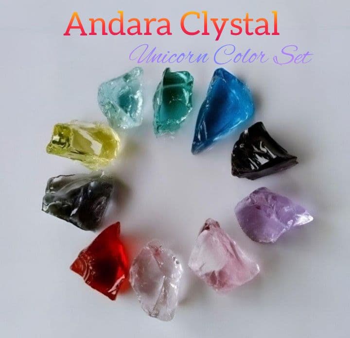 ”世界に1つだけ ”希少 アンダラクリスタル 10カラー セット