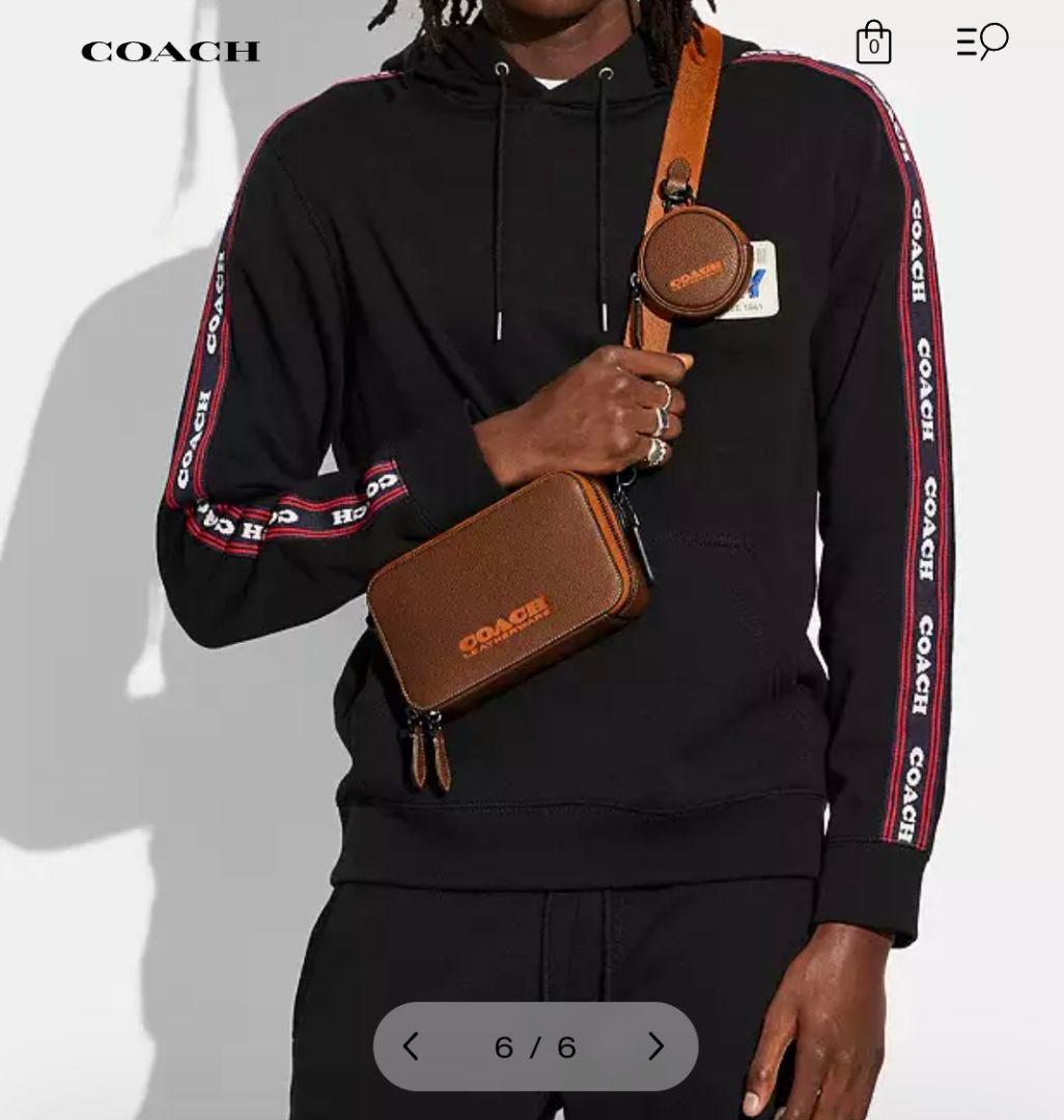 COACH チャータースリム クロスボディ メッセンジャー バッグ c6290