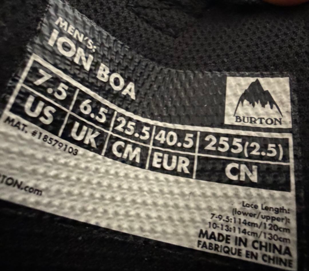 Burton Ion スノーボードブーツ 25.5cm