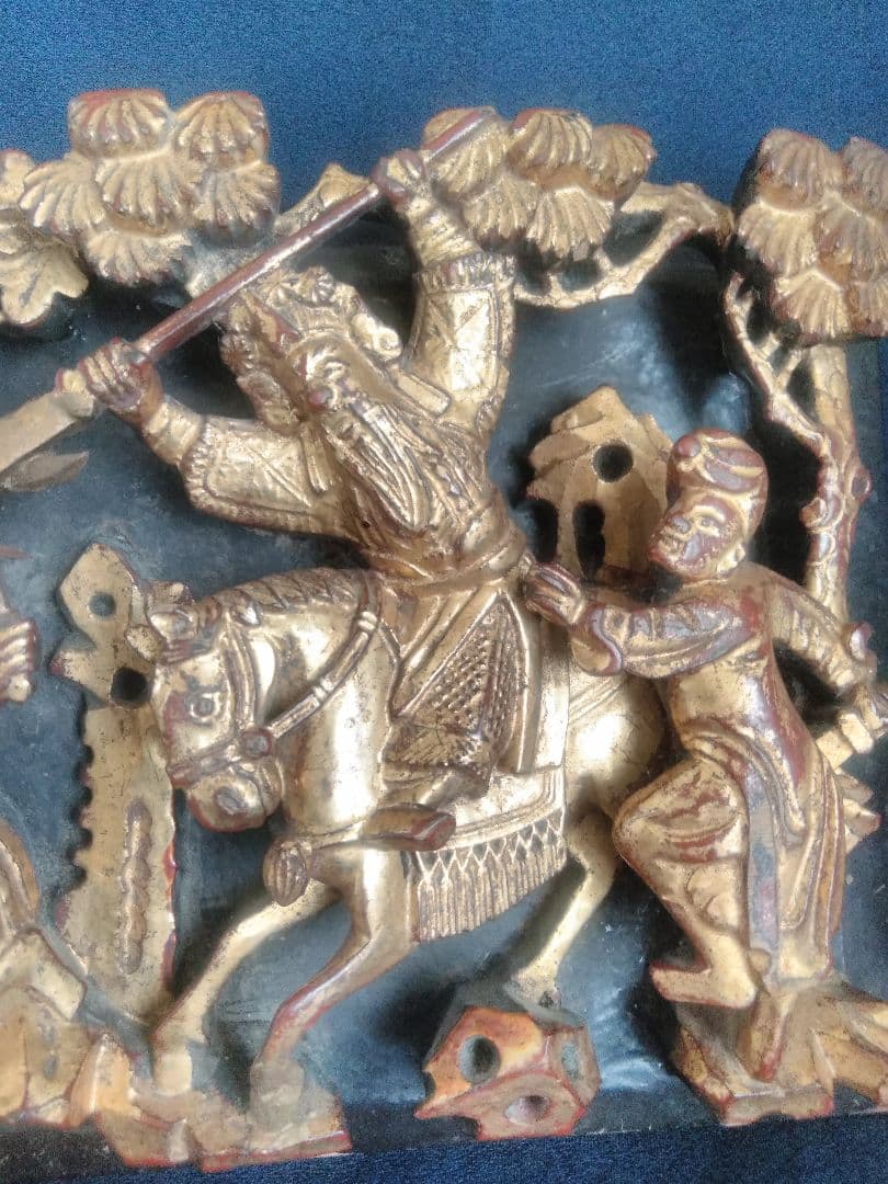 木製、時代彫刻　(明代〜)