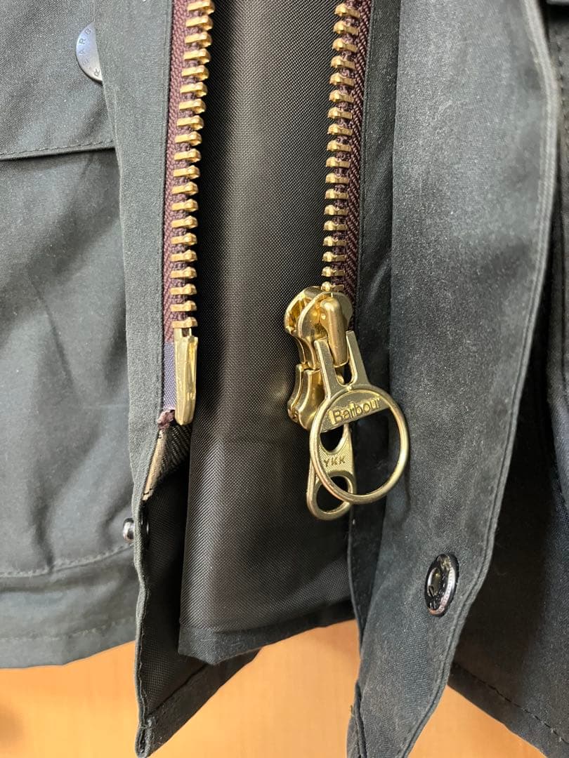 Barbour BEDALE 40 セージ 3ワラント