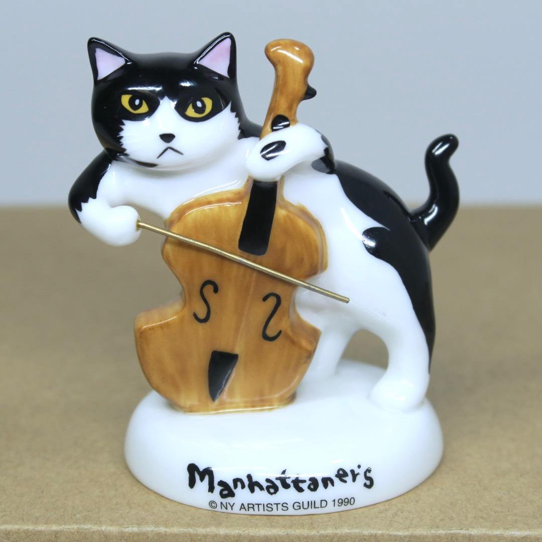Manhattaner's マンハッタナーズ 猫 置物