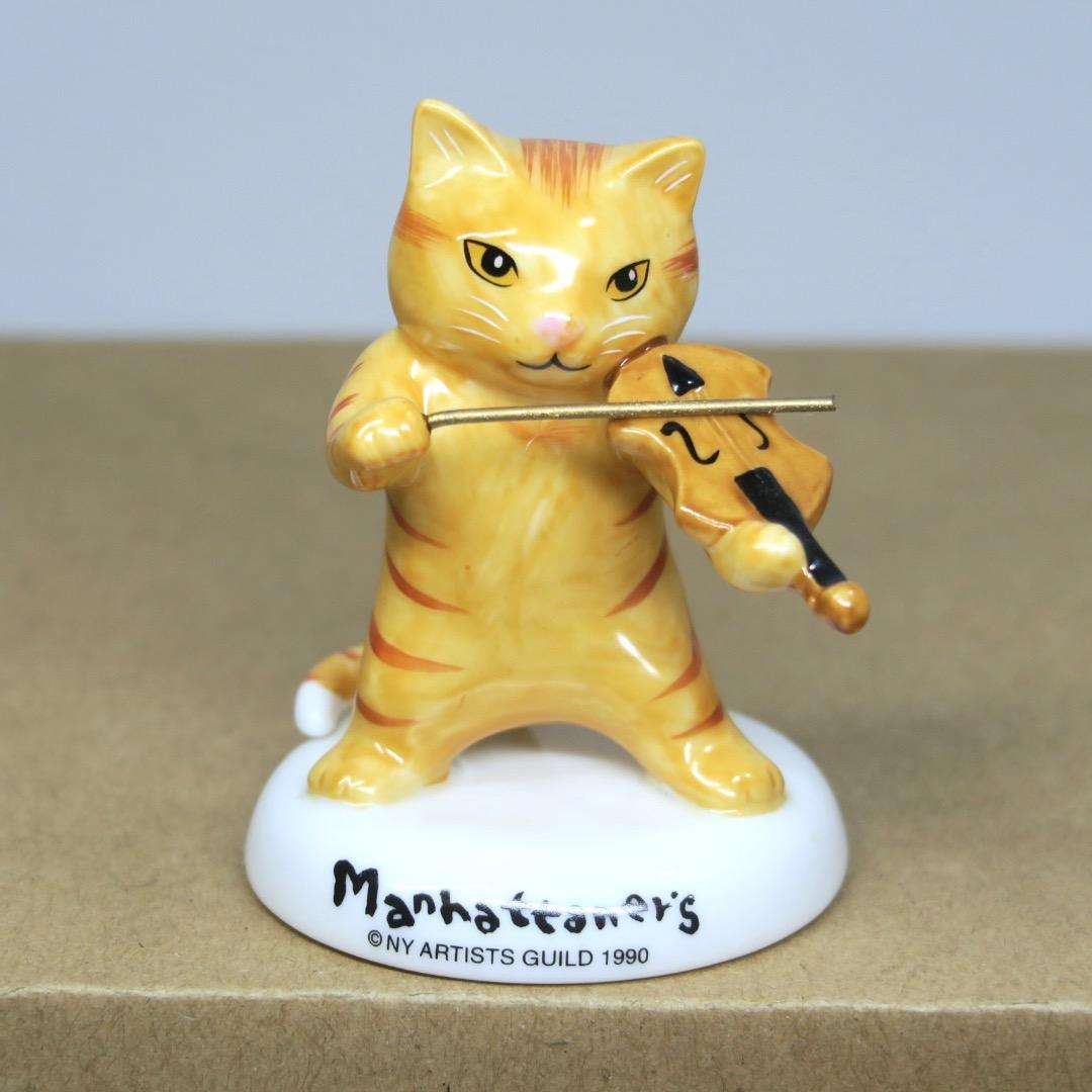 Manhattaner's マンハッタナーズ 猫 置物