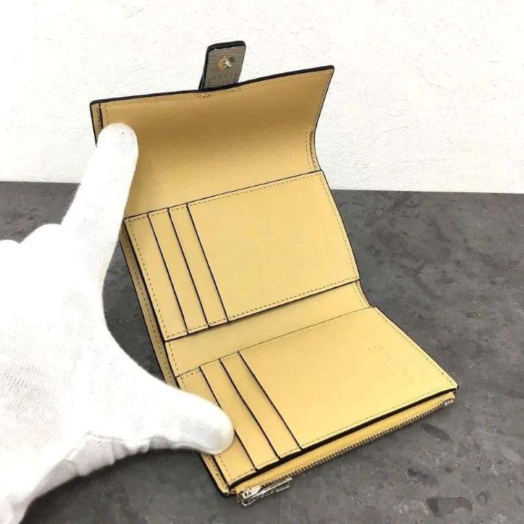 送料込み！ 未使用品 LOEWE バーティカルウォレットスモール 箱付き 378