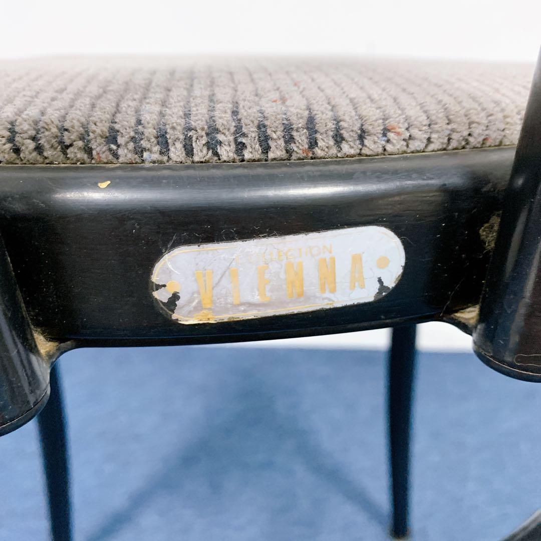 【送料込】アイアンフレーム ベントウッドチェア 2脚セット　ルーマニア製