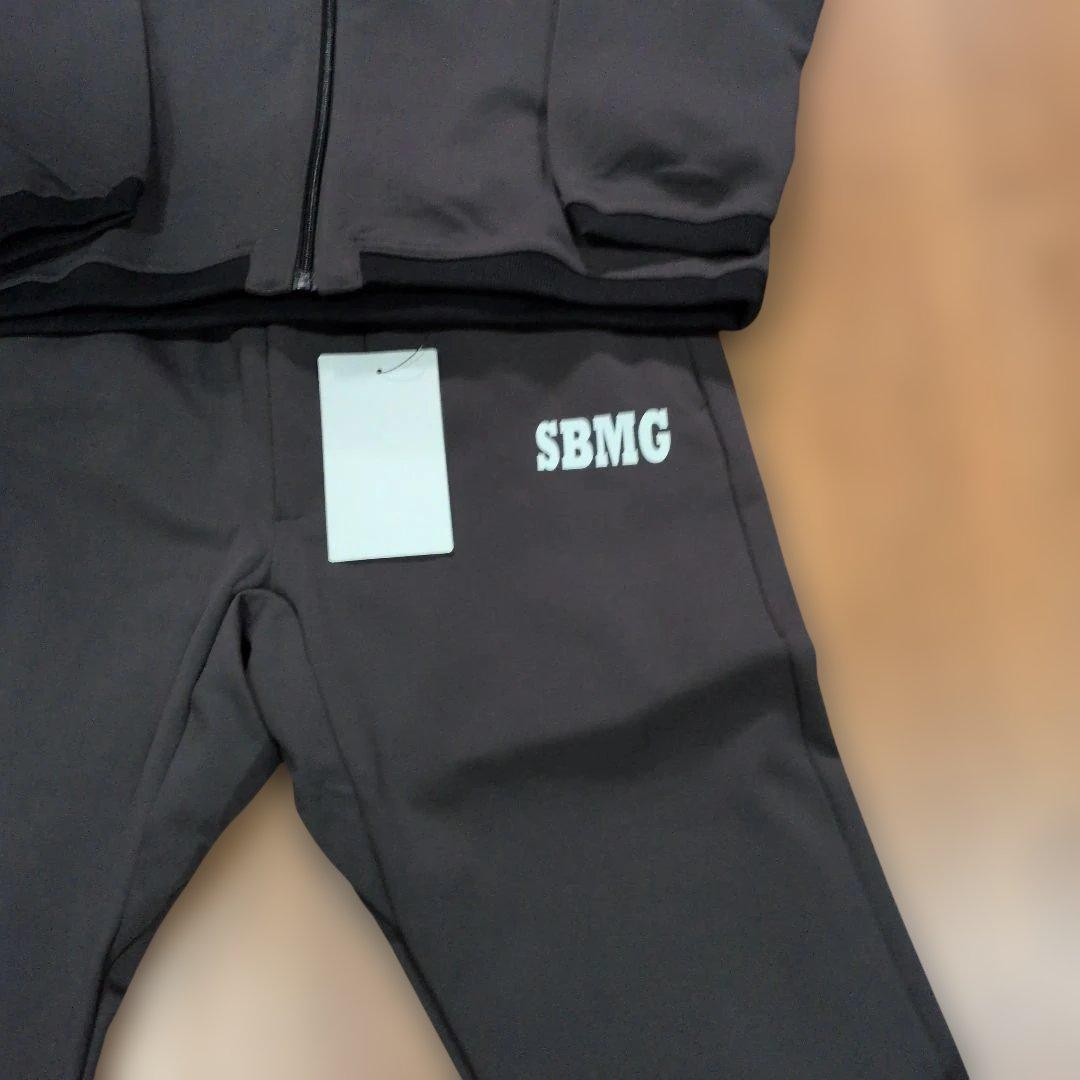 【SBMG】ドリブンスウェット　セットアップ　ジョガーパンツ　L　チャコール