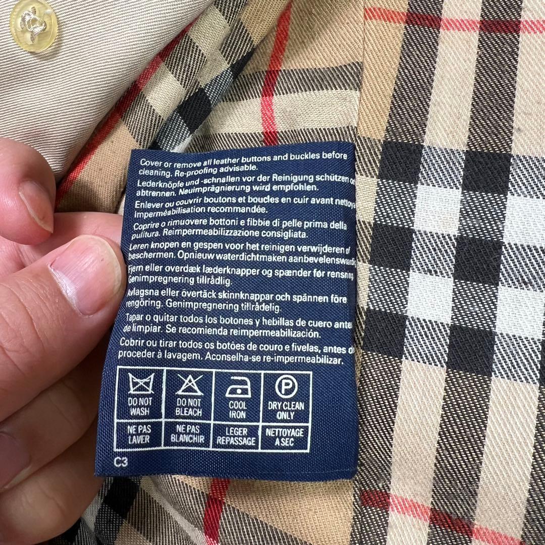 Burberry バーバリー ステンカラーコート ノバチェック ロング
