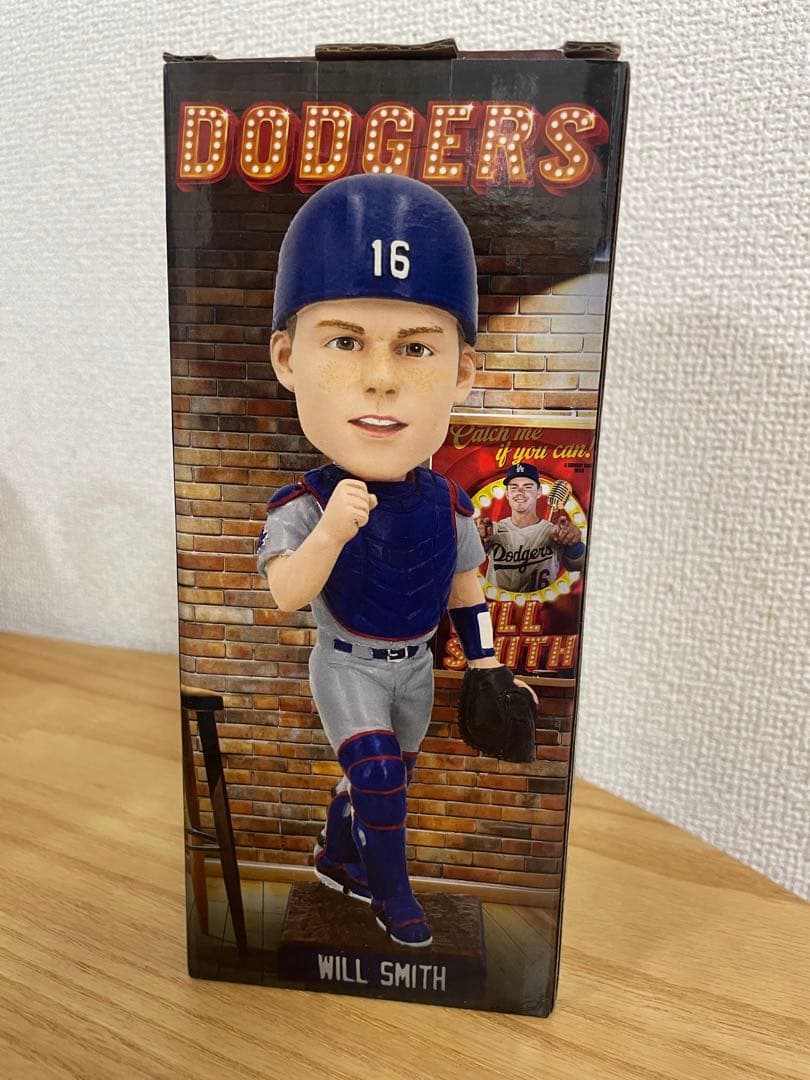 ロサンゼルス・ドジャース ウィル・スミス ボブルヘッド