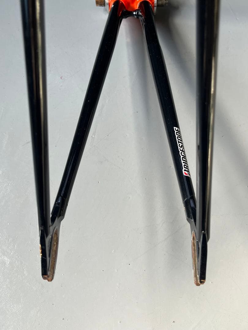 BRIDGESTONE ブリヂストン ピスト フレーム 競輪 njsブラック