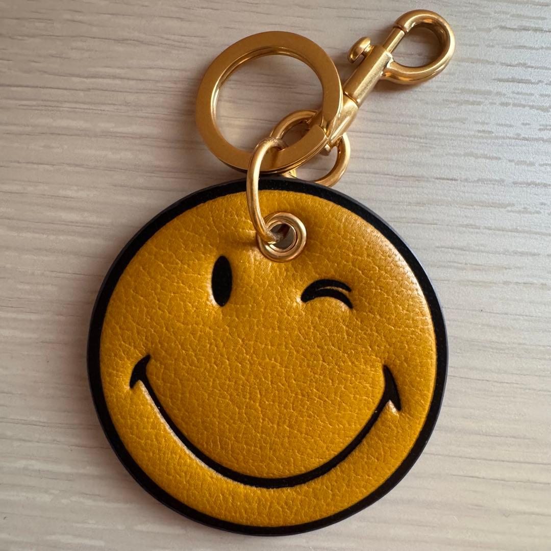 【peanutsさま専用】アニヤハインドマーチ スマイリー キーリング ゴールド