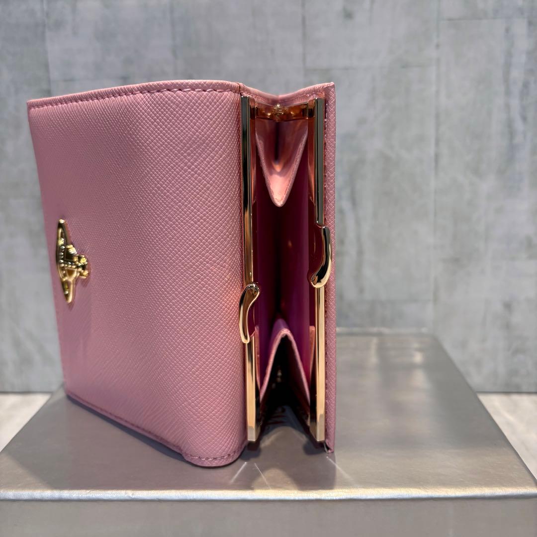 Vivienne Westwood 3つ折り財布 / サフィアーノピンク