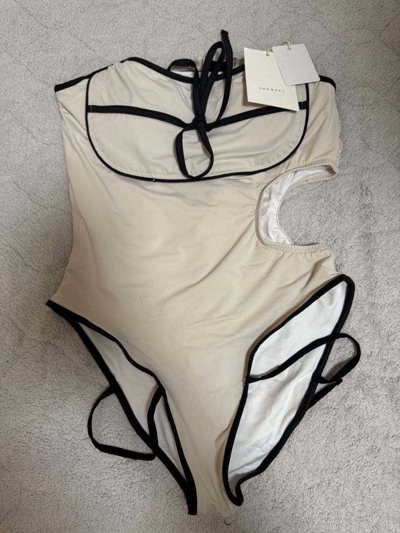 【即日発送】Natalie swimsuit(beige)