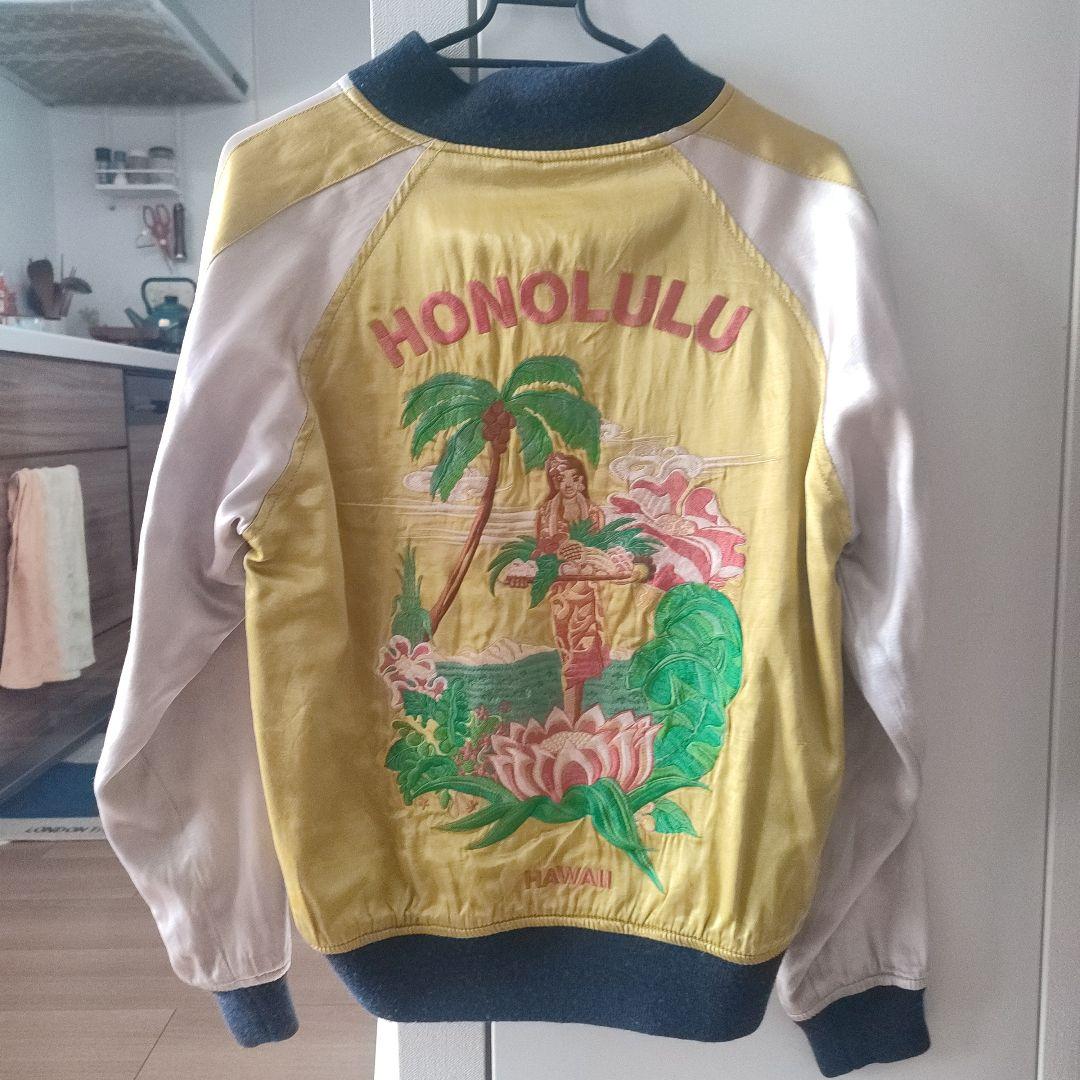 ホノルル刺繍スカジャン