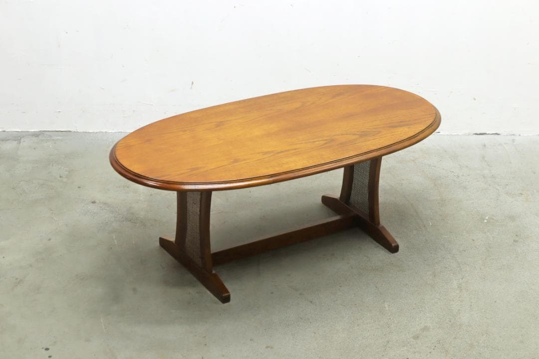 三越 Brugge ブルージュ オーク材 センターテーブル サイドテーブル