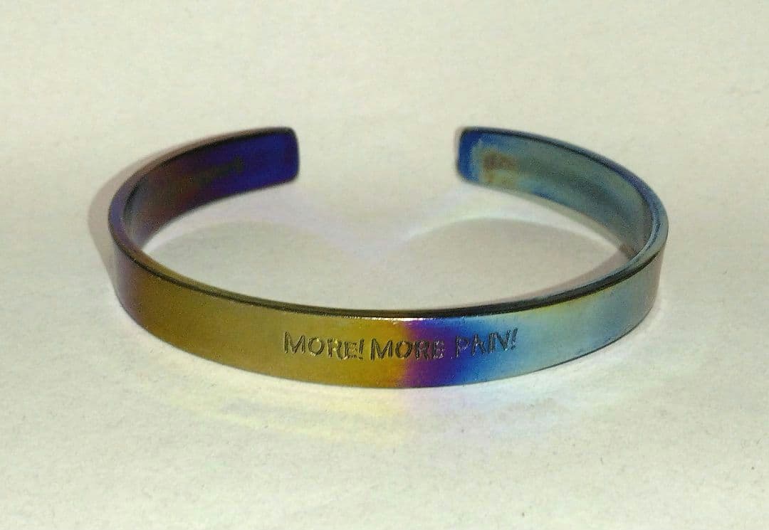 ペ*ん様 ナンバーナイン　チタンバングル　MORE! MORE PAIN!