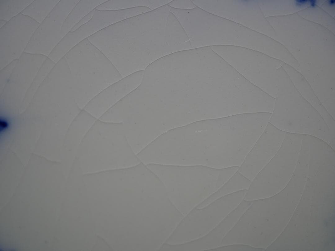 アンティークフロウブルー ジョンソンブラザーズ ARGYLE 貫入有り