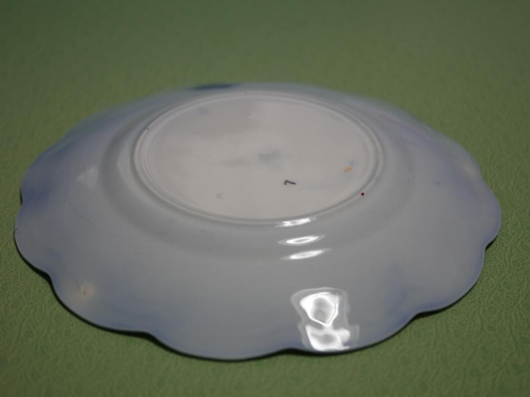 アンティークフロウブルー ジョンソンブラザーズ ARGYLE 貫入有り