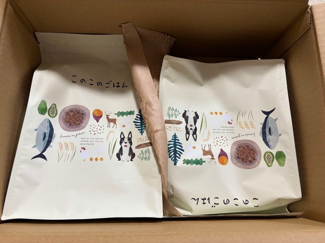 このこのごはん　ドッグフード　コノコトトモニ　２袋セット