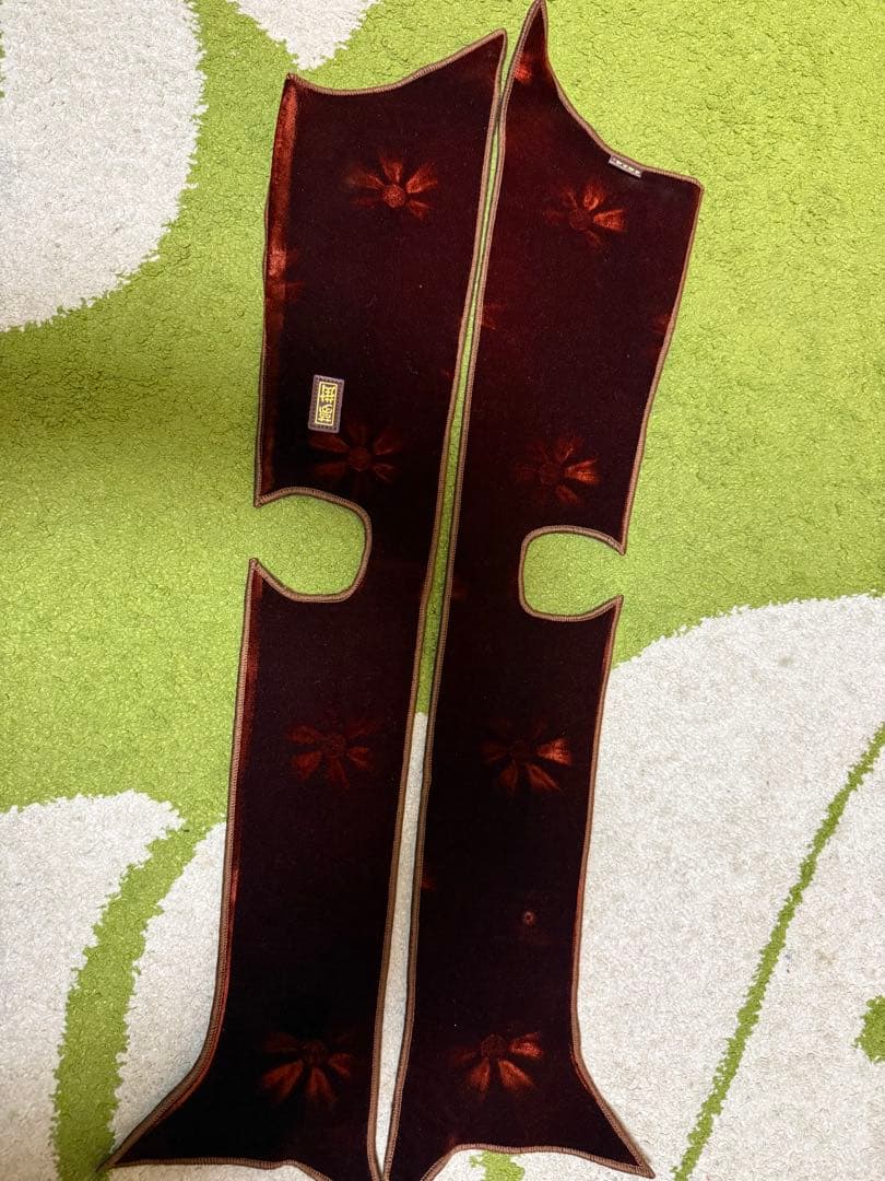 17スーパーグレート用 モケットフラワー ピラーカバー セット