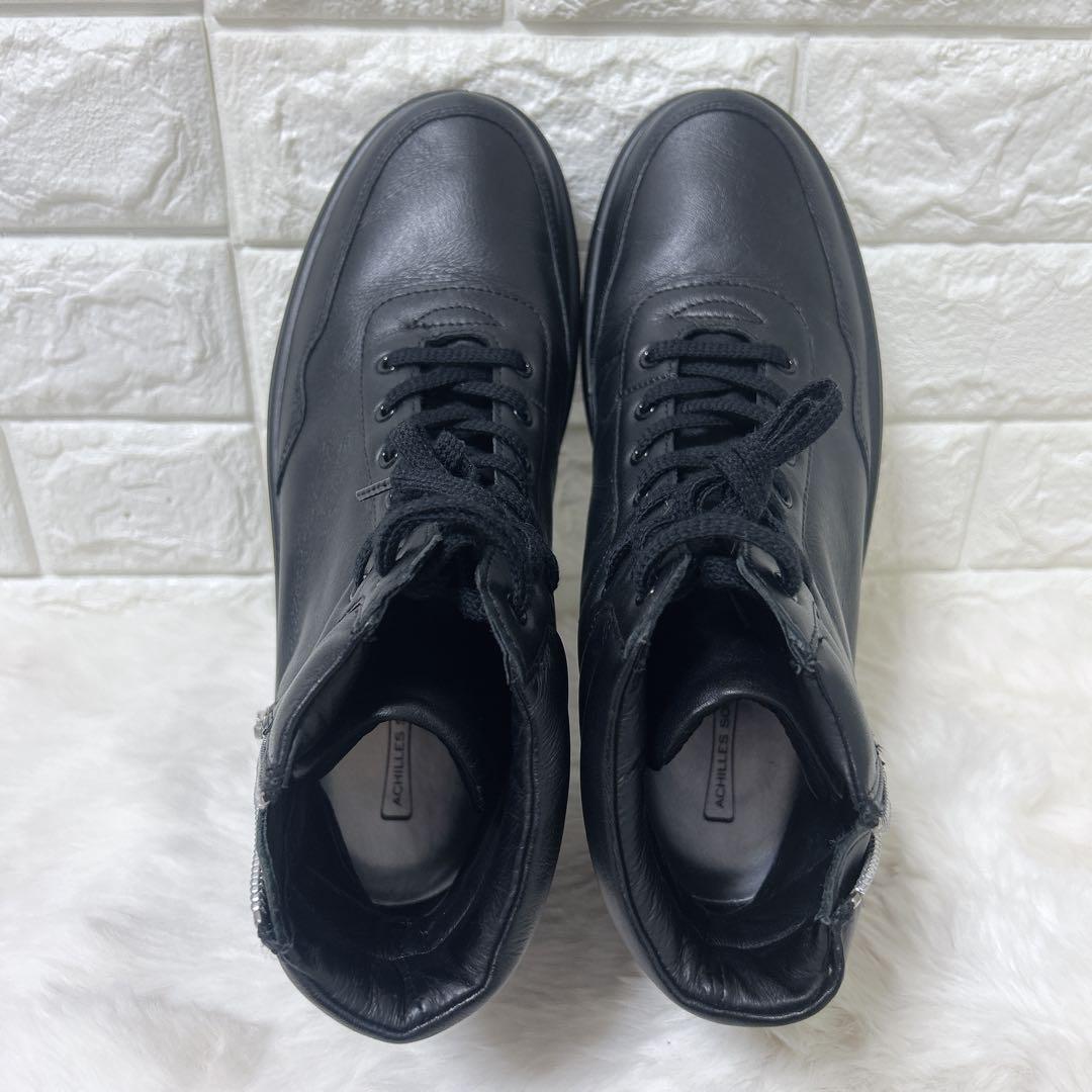 【未使用級】ACHILLES SORBO ハイカットスニーカー 24 3E