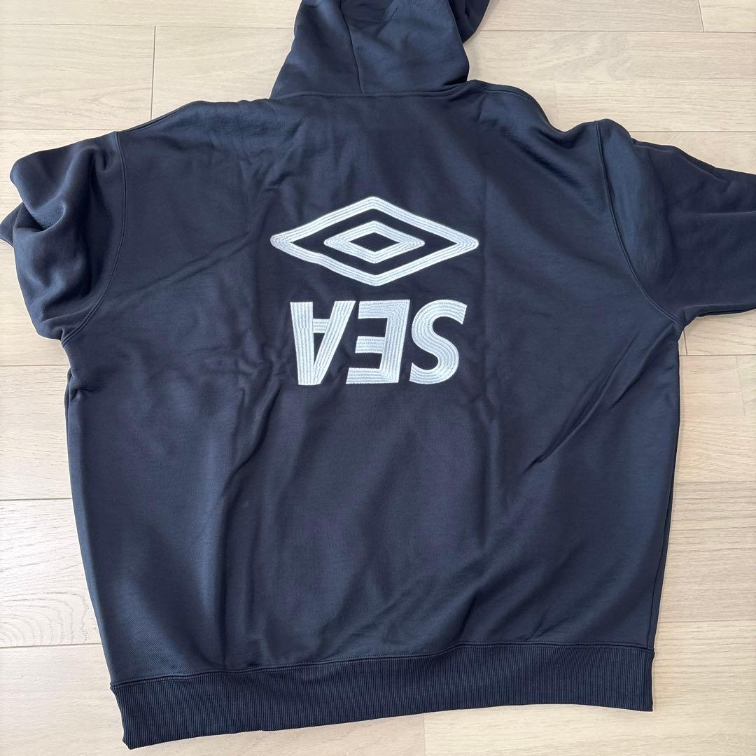 Windandsea UMBRO コラボ フーディー Lサイズ ブラック 新品