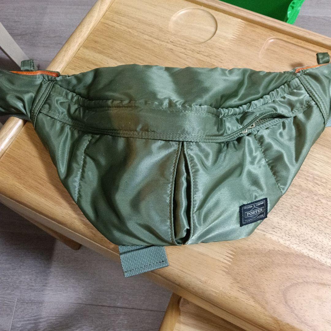 ポーター　オリーブグリーン ボディバッグ