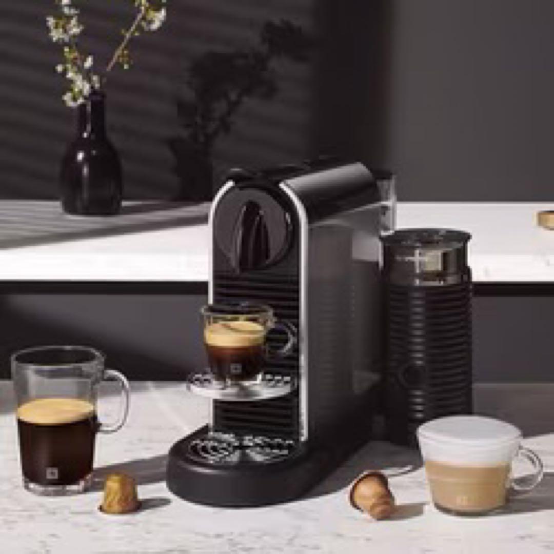 コーヒーメーカー・エスプレッソマシン NESPRESSO Citiz Platinum D140-ME