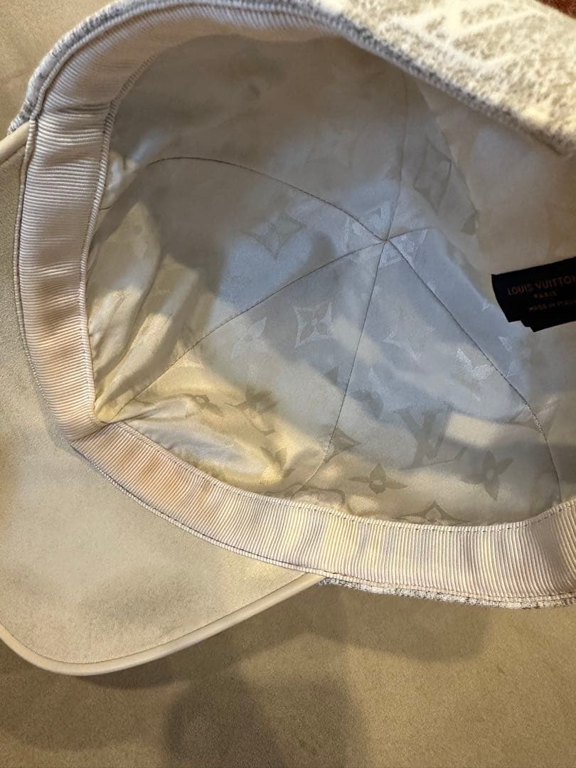 Louis Vuitton キャップ グレー　値下げしました！