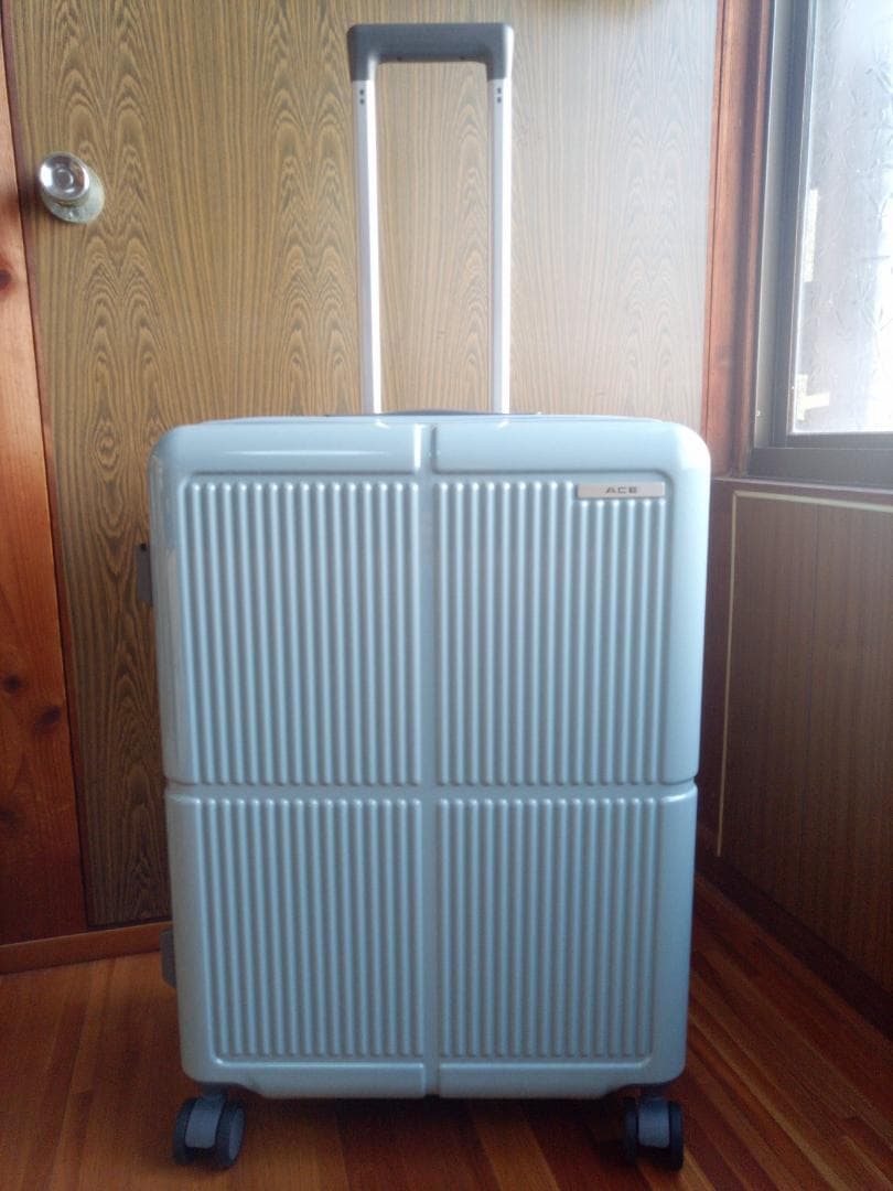 ACE 『ファームロード』05892 Mサイズスーツケース（アイスグレー）