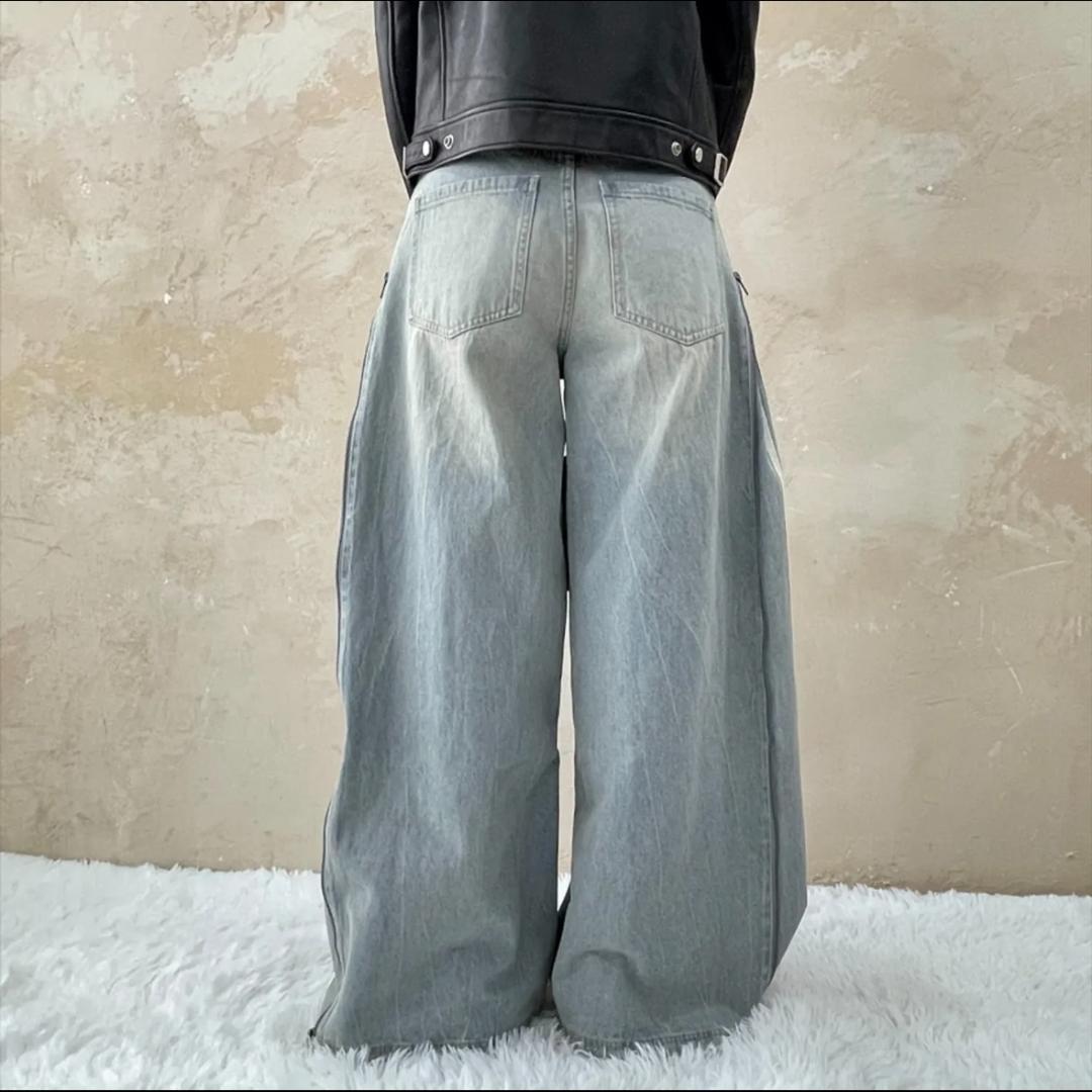 【adidas】デニムパンツ JX9210 denim zip pant 27