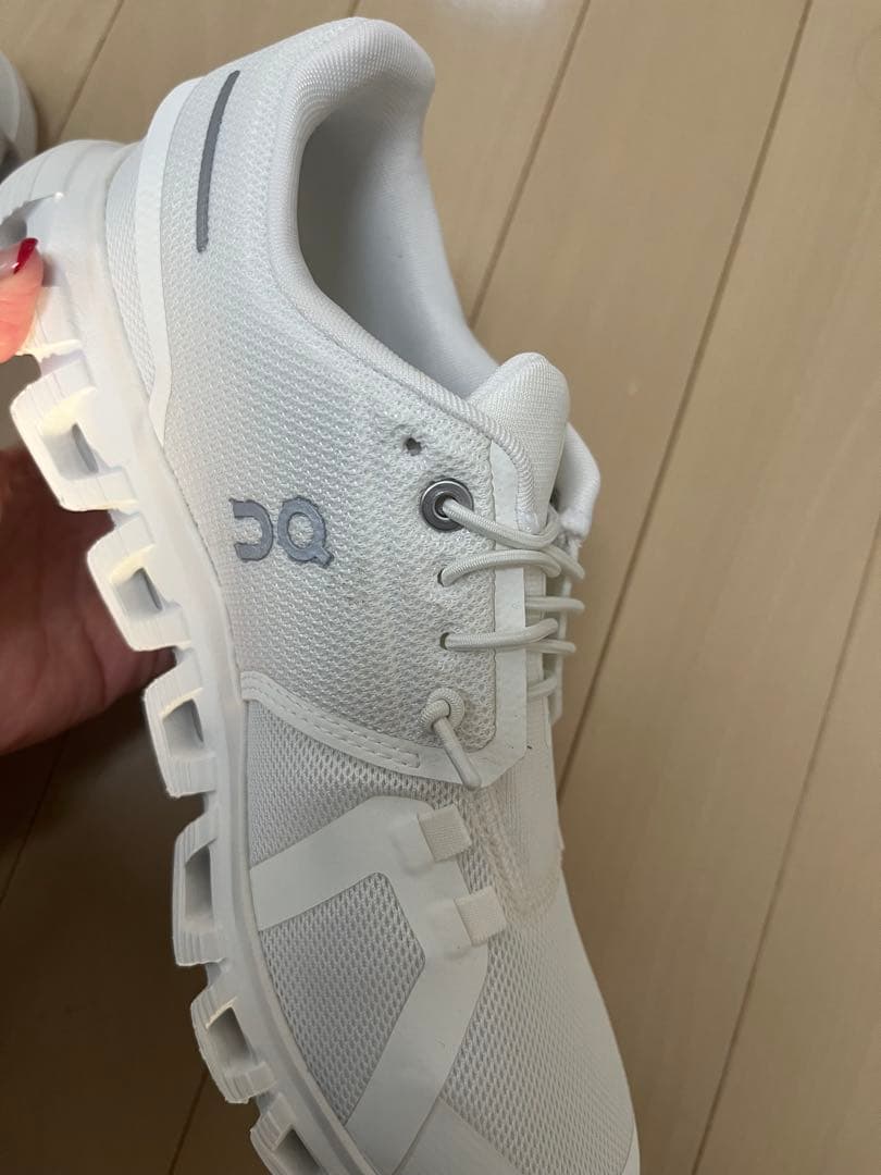 ＜On＞Cloud 6 スニーカー レディース 25cm ホワイト